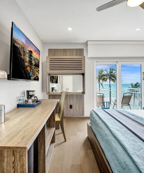 Ocean Front King With Balcony